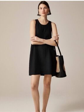 J. Crew Black Sleeveless Dress